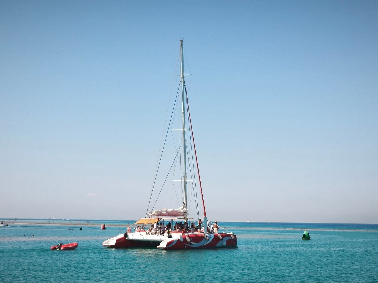 Private catamaran