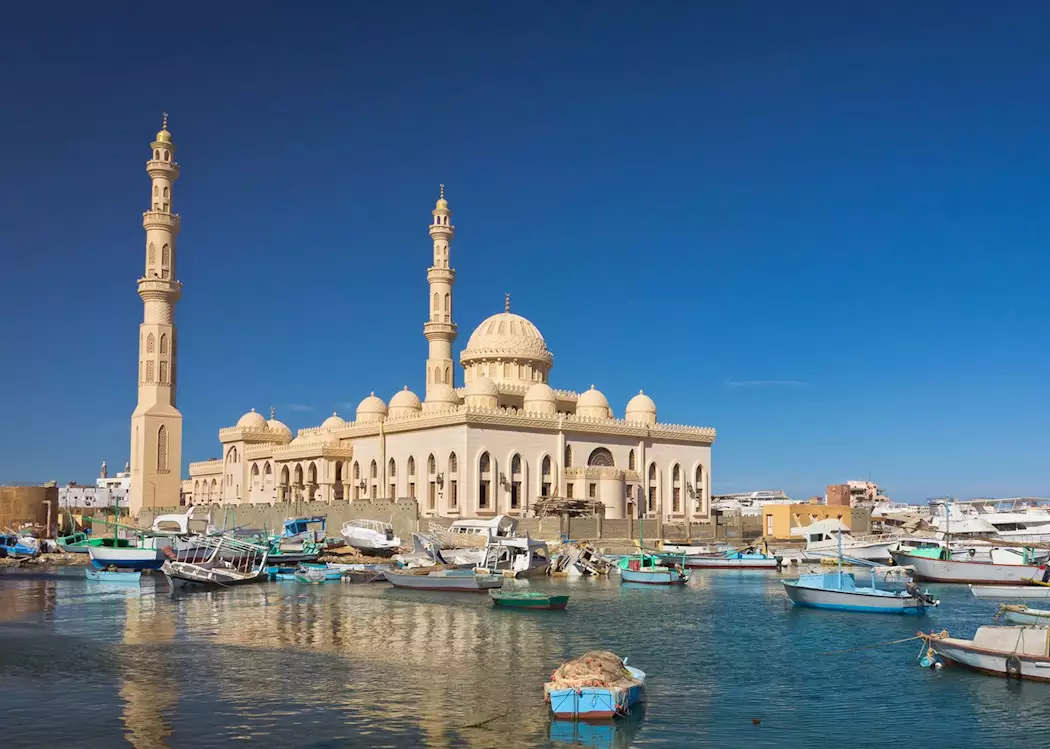 Hurghada marina mosque